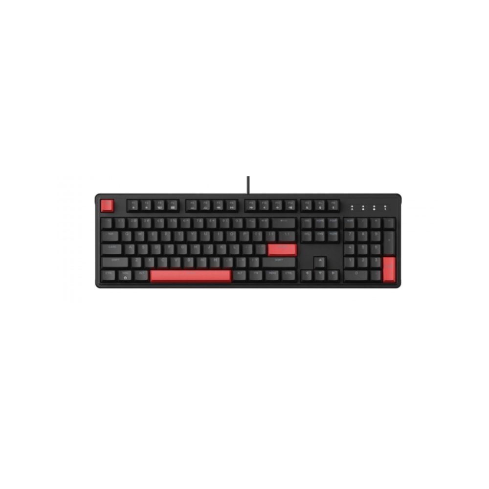 купить Клавиатура механическая Lemokey  X3 104Key, Keychron Red, USB-A, QMK/VIA, EN/KZ/RU, Red Led, черный в Алматы