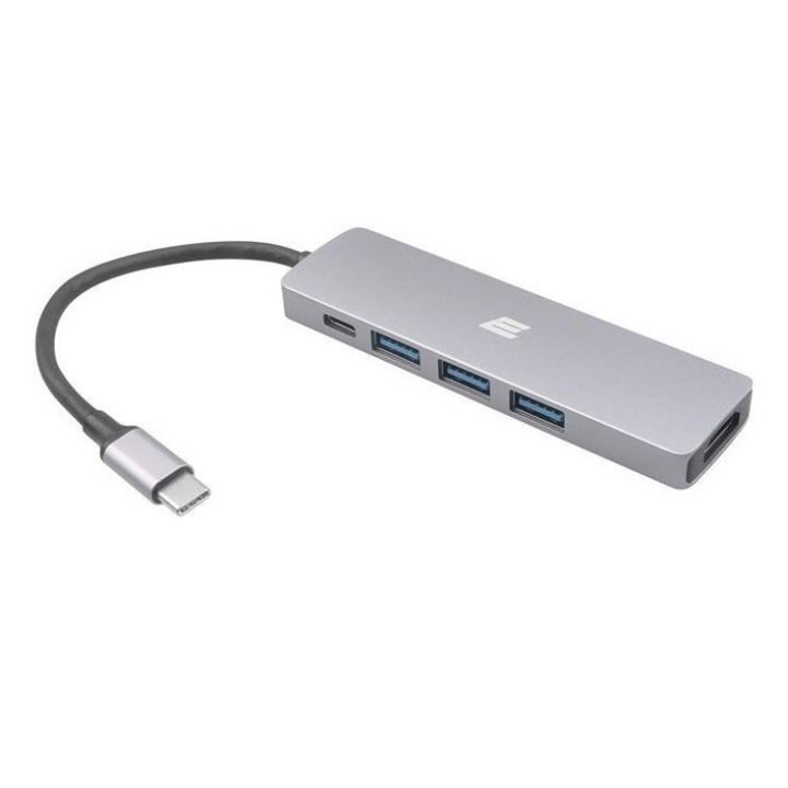 купить USB-хаб 2Е USB-C Slim Aluminum Multi-Port 5in1 в Алматы