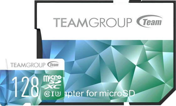 купить Карта памяти Team Group Color Card II MicroSDHC/SDXC 128GB U3 TCIIUSXH128GU352, 90MB/sec; Write: 45MB/sec + SD Adapter в Алматы