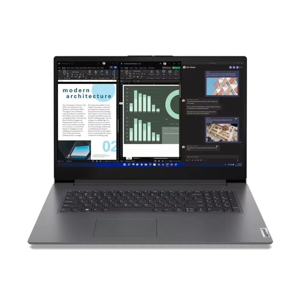купить Ноутбук Lenovo V17 G4 IRU, 17.3" 1920x1080 72% NTSC, i5-13420H-4.6, 16Gb DDR4, 512Gb M.2, No OS в Алматы