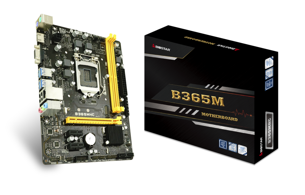 купить Материнская плата S-1151 Biostar B365MHC <mATX, B360, 2xDDR4, VGA, HDMI, M2, USB2.0x4, USB3.1x6> в Алматы