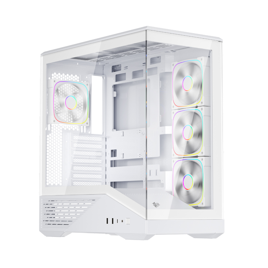 купить Компьютерный корпус 1STPLAYER FIREBASE GM7 White без Б/П в Алматы