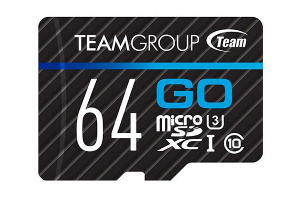 купить Карта памяти Team Group Go  MicroSD 64GB U3 TGUSDX64GU302 BLACK, Read: 90MB/sec; Write: 45MB/sec, No Adapter в Алматы