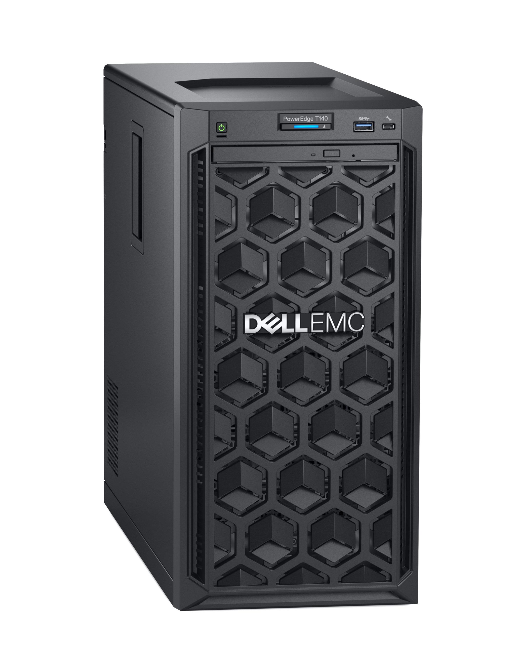купить Сервер Dell/T140 4LFF Cabled/1/Xeon/E-2224/3,4 GHz/16 Gb/H330 FH/0,1,5,10,50/1/1000 Gb/SATA 3.5*/7200/DVD+/-RW/ в Алматы