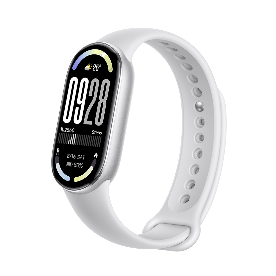 купить Фитнес браслет Xiaomi Smart Band 10 (Glacier Silver) в Алматы
