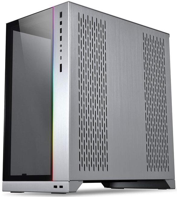 купить Корпус с поддержкой серверных плат EEB форм-фактора Lian Li PC-O11 Dynamic XL ROG Certify Silver E-ATX / ATX / M-ATX (steel inside, aluminium front panel) Silver. G99.O11DXL-A.00 в Алматы