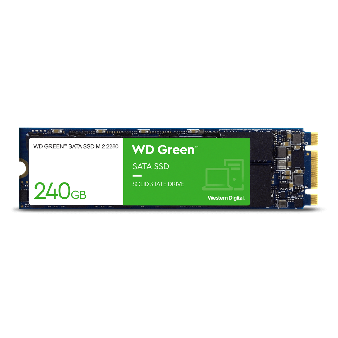 купить Твердотельный накопитель  240GB SSD WD GREEN M.2 2280 SATA3 R545Mb/s WDS240G3G0B в Алматы
