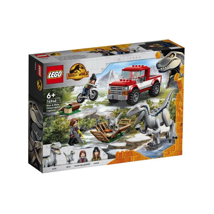 купить Конструктор LEGO Jurassic World Блу и поимка бета-велоцираптора в Алматы