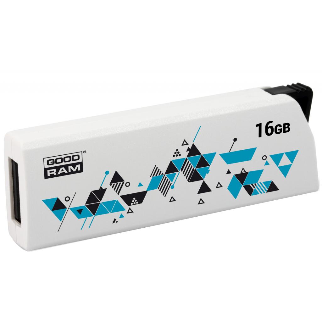 купить USB-ФЛЕШ-НАКОПИТЕЛЬ 16Gb GOODRAM UCL2 USB 2.0 UCL2-0160W0R11 WHITE в Алматы