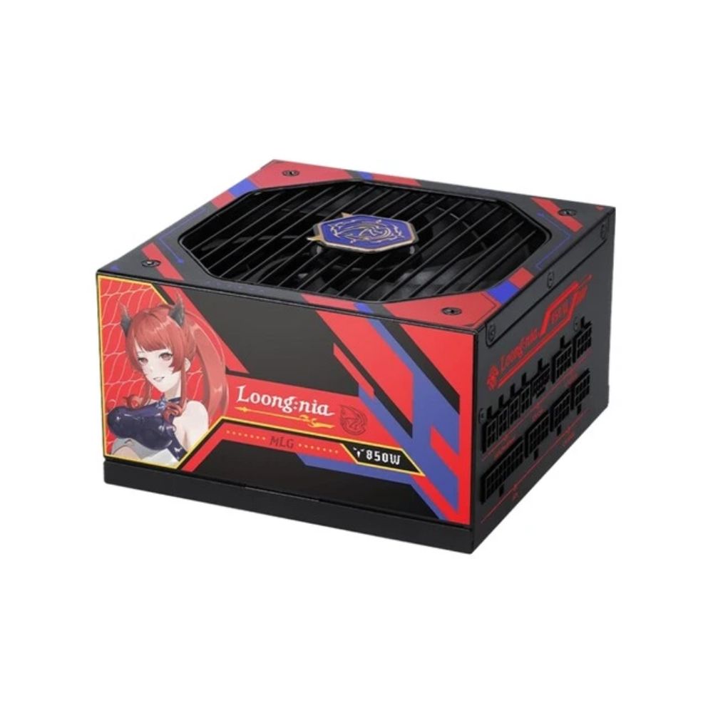 купить БП ATX 850W MSI A850GLS MLG Edition, Gold, 24+4/20+4+8/24+8+8, 13.5сm, 5x6+2p+16p PCI-E в Алматы