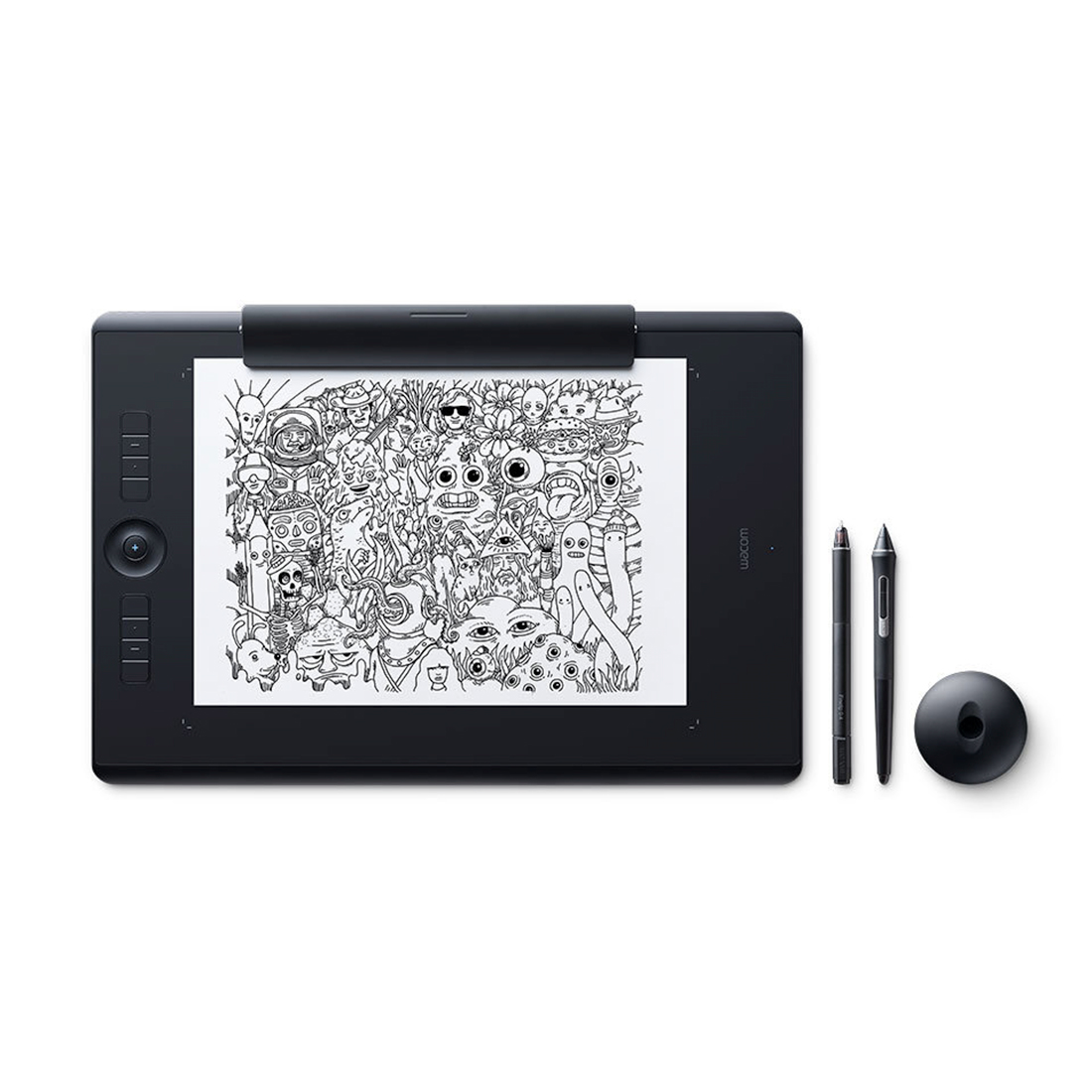 купить Графический планшет, Wacom, Intuos Pro Paper Large R/N (PTH-860P), Разрешение 5080 lpi, Чувствительность к нажатию 8192, ExpressKeys: 8 программируемых клавиш, Размер 430x287x8 мм, Чёрный в Алматы