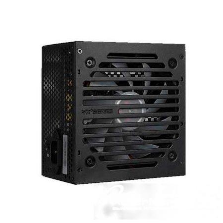купить Блок питания, Aerocool, VX PLUS 700, 700W, ATX, APFC, 20+4 pin, 4+4pin, 6*Sata, 3*Molex, 1*FDD, 2*PCI-E 6+2 pin, Поддержка Haswell, Вентилятор 12 см, Кабель питания, Чёрный                                                                               в Алматы