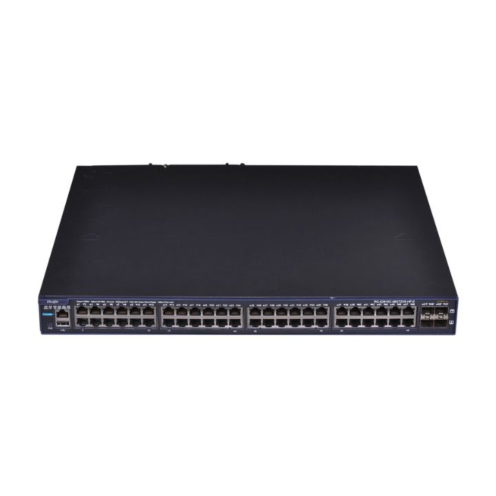 купить Коммутатор Ruijie RG-S2910C-48GT2XS-HP-E L2+ POE+(48x10/100/1000 RJ45, 2x100/1000 SFP, 2x1G/10G SFP+, 2 EMPTY pw. slots) в Алматы