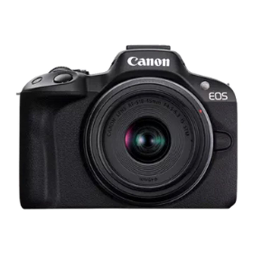 купить Цифровой фотоаппарат CANON EOS R50 + RF-S 18-45 mm IS STM Black 5811C033 в Алматы