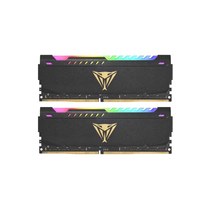 купить Модуль памяти Patriot Viper Steel RGB, PVSR432G360C0K, DDR4, 32 GB ,DIMM kit <3600MHz>(2x16GB), CL20 в Алматы