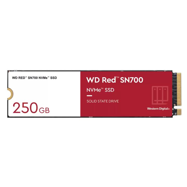 купить Твердотельный накопитель  250GB SSD WD RED SN700 NVMe M.2 PCI-E R3100Mb/s, W1600MB/s WDS250G1R0C в Алматы