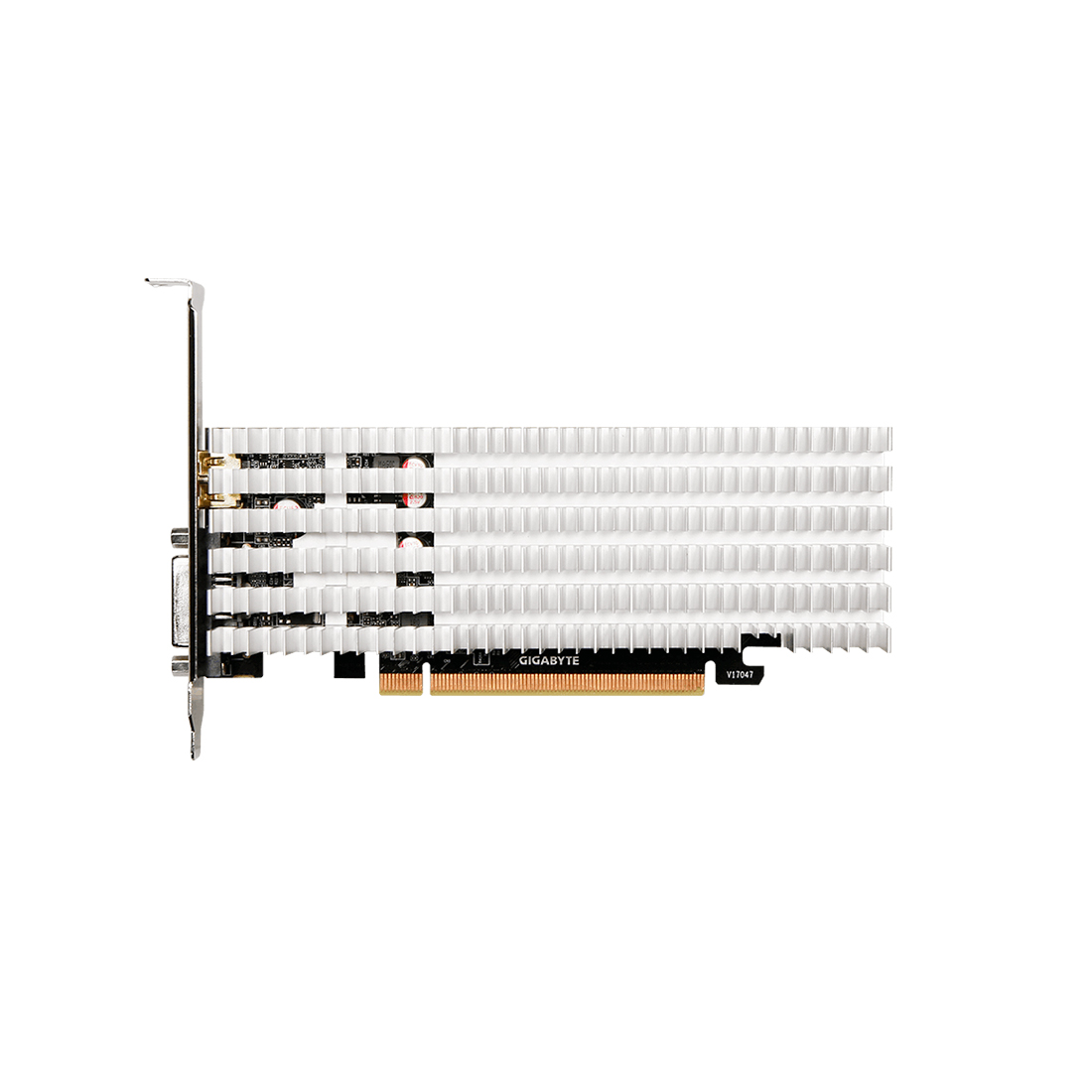 купить Видеокарта, Gigabyte, GT1030 SILENT 2G (GV-N1030SL-2GL) 4719331301620, DDR5, 64B, DVI-D, HDMI, Цветная коробка в Алматы