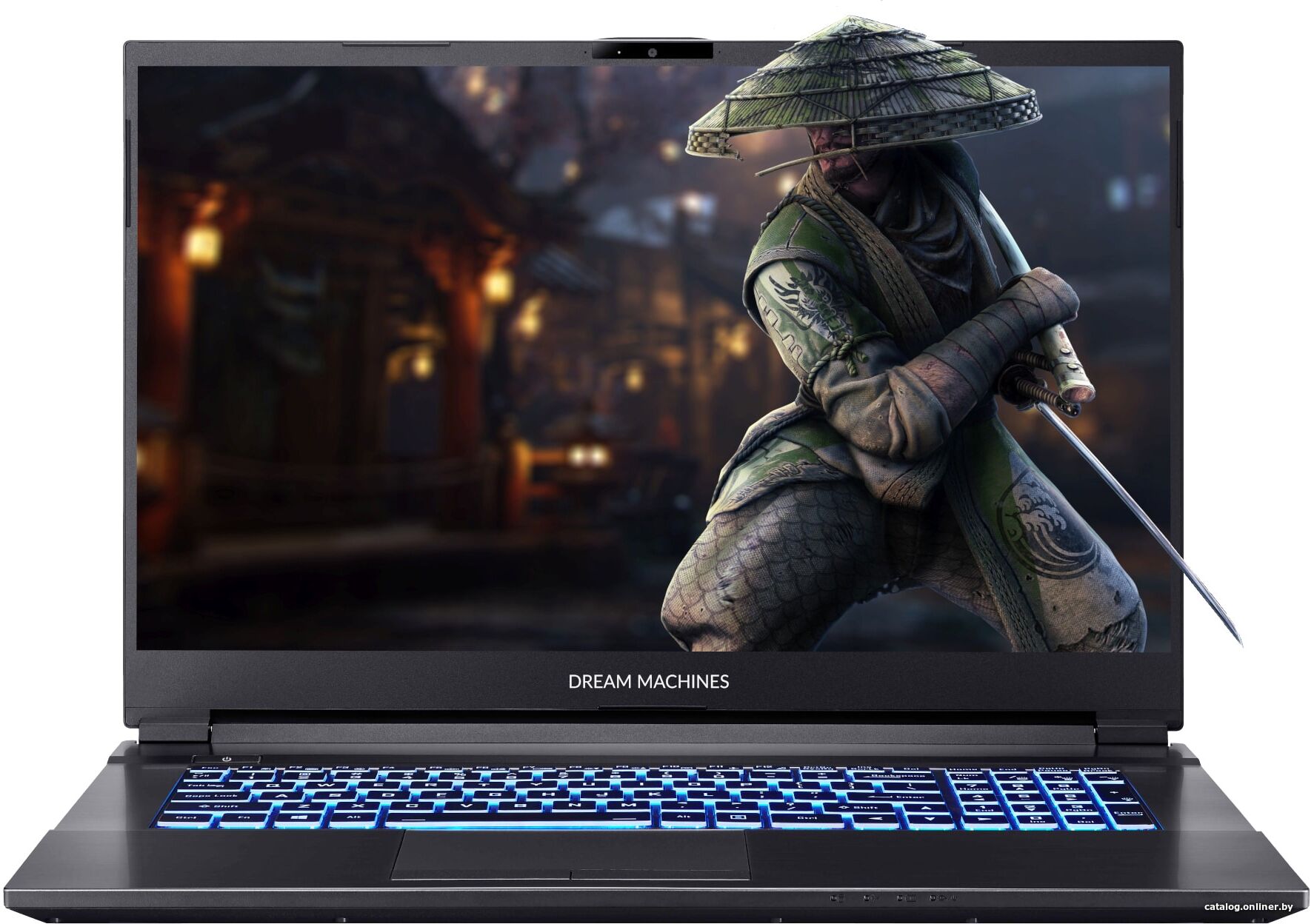 купить Игровой ноутбук Dream Machines G1660Ti-17XX05 <17.3** FHD 144Hz, i7-10750H, GTX1660Ti 6GB, NO RAM(Max 32GB- 2 слота), NO HDD( 1 слот SATA), NO SSD( 2 слота M.2), DOS, ~2.5KG> в Алматы