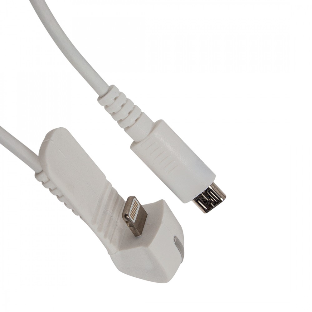 купить Противокражный кабель Eagle A6150DW (Lightning - Micro USB) в Алматы