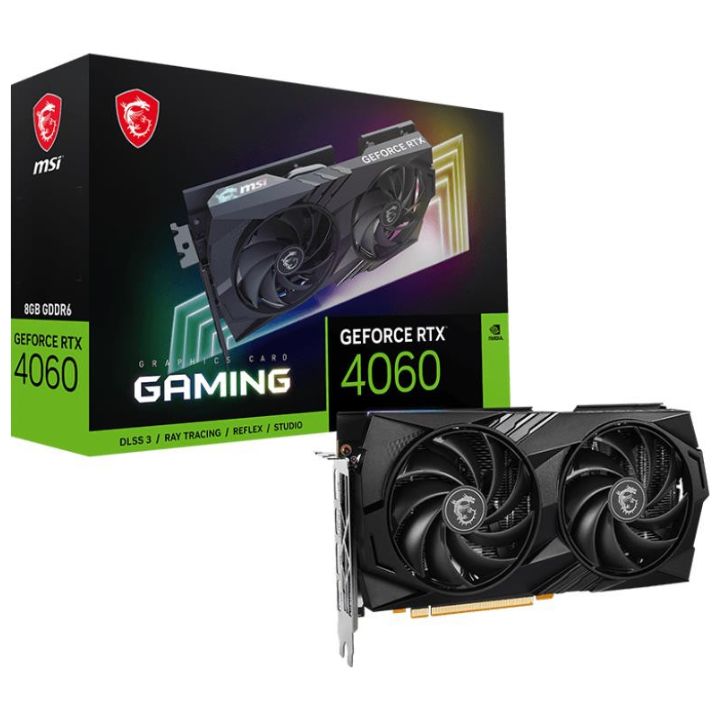 купить Видеокарта MSI GeForce RTX 4060 GAMING 8G в Алматы