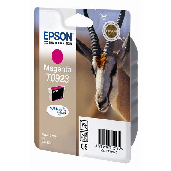 купить Картридж Epson C13T10834A10 (0923) C91/CX4300 пурпурный в Алматы