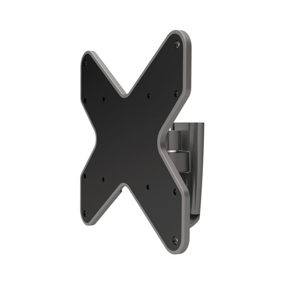 купить Кронштейн для ТВ и мониторов, Deluxe, DLMM-1704, R-Series, Макс. нагрузка-20 кг, Диагональ экрана от 23* до 42*, Вращение до 360&deg;, Угол поворота до 80&deg;, Угол наклона 15&deg;вверх и 15&deg;вниз, Чёрный в Алматы
