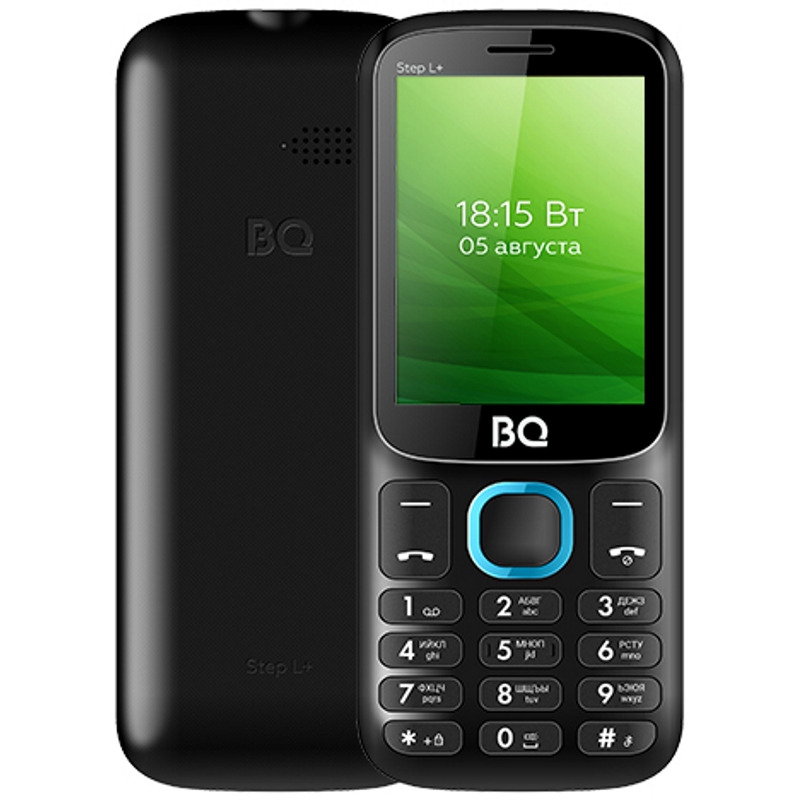 купить Мобильный телефон BQ-2440 StepL black+blue /  в Алматы