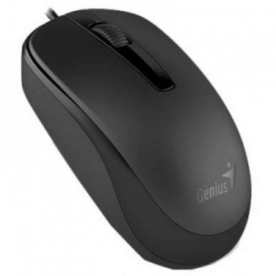 купить Оптическая мышка Genius DX-130, USB, Black, 1000 dpi, either hand 31010117100 в Алматы