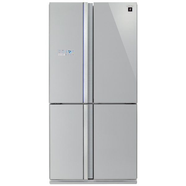 купить Холодильник Sharp SJFS97VSL Side by side, inox/glass /  в Алматы