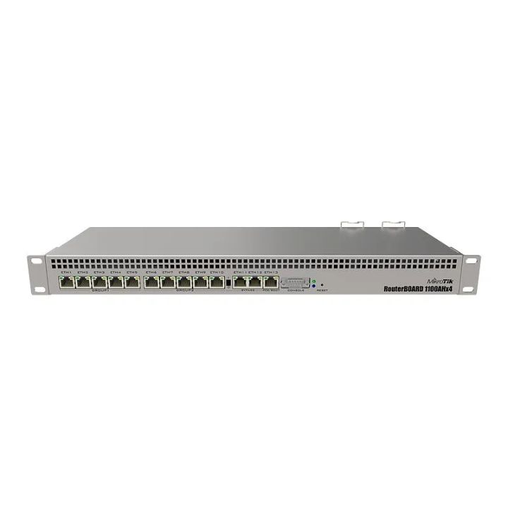 купить Сетевой Маршрутизатор MikroTik RB1100AHx4 Annapurna Alpine, (4cores) 1Gb RAM 13xGbit, Router OS L6 в Алматы