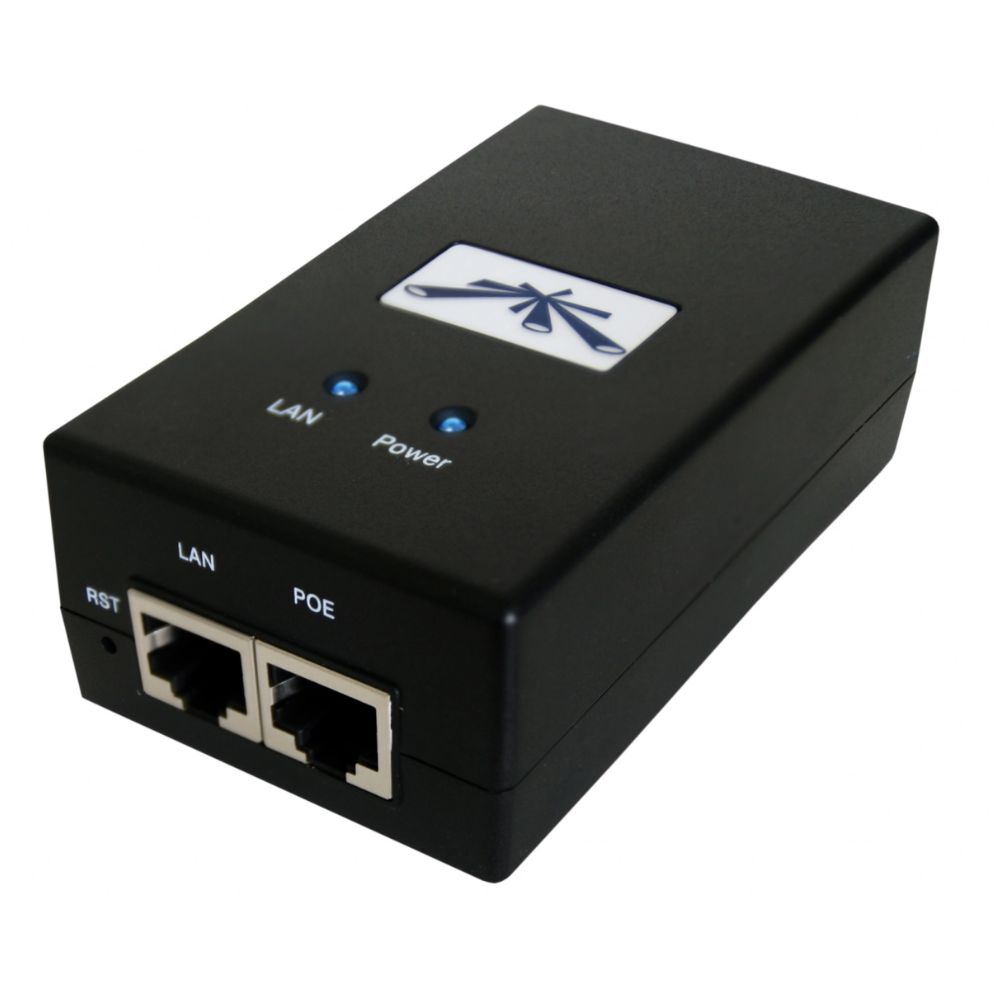 купить Адаптер PoE Ubiquiti  POE-24 24В 1.0A Gigabit POE-24-24W-G v3 в Алматы