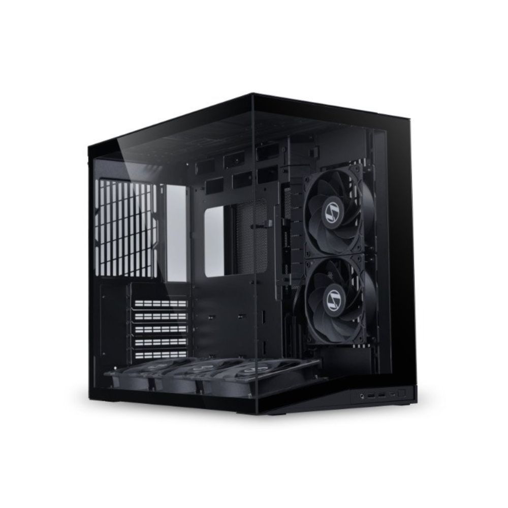 купить Корпус Lian Li O11 Dynamic MINI V2 FLOW ATX/mATX/ITX Back-connect:ATX USB-C G99.O11DMIV2FX.00 Черный в Алматы