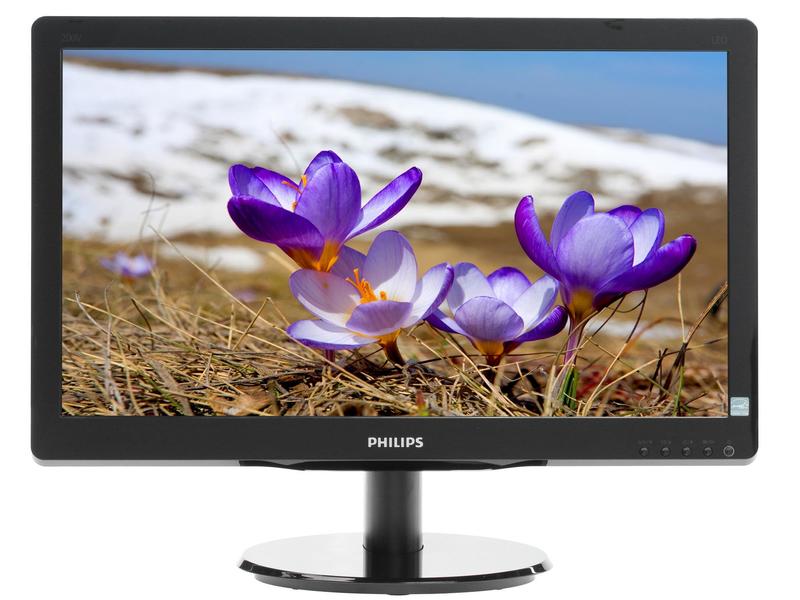 купить Монитор LCD 19,53** 16:9 1920х1080 MVA, nonGLARE, 250cd/m2, H178&deg;/V178&deg;, 1000:1, 10М:1, 16,7M Color, 8ms, VGA, DVI, Tilt, 2Y, Black в Алматы