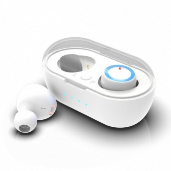 купить Наушники-вкладыши беспроводные RITMIX RH-802BTH TWS белый  в Алматы
