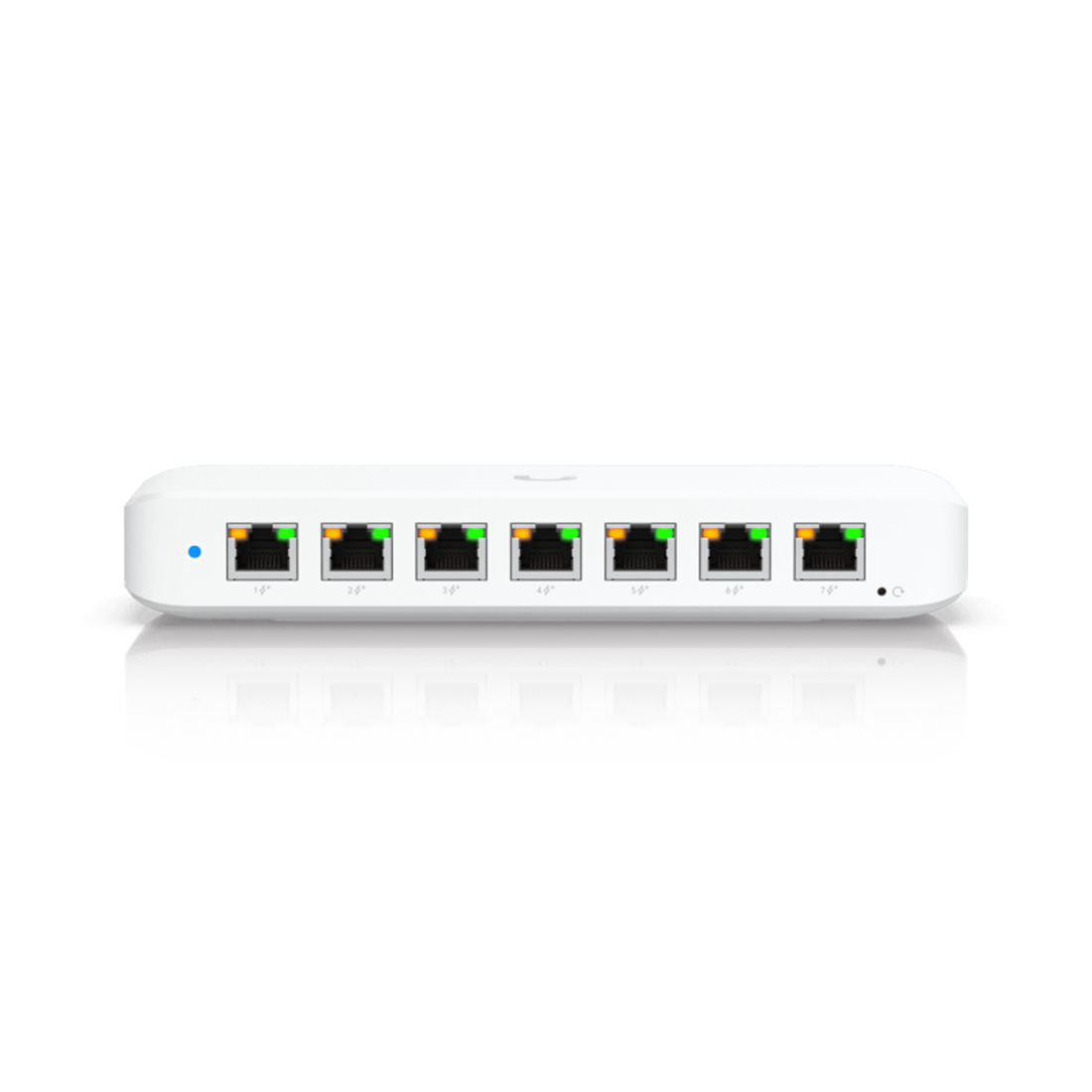 Купить Switch 8 port Ubiquiti UniFi USW-Ultra-60W, 8x10/100/1000 Мбит/с, 802.3af/at/bt PoE 52W в Алматы