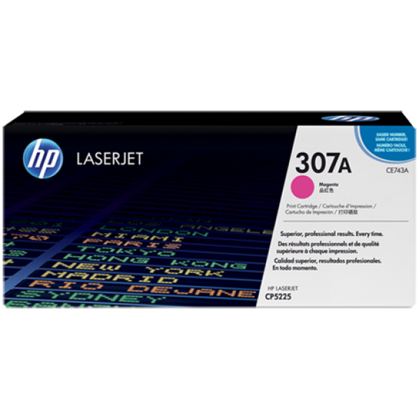 купить Картридж лазерный HP CE743A Magenta Print Cartridge for HP LaserJet CP5225, up to 7300  в Алматы