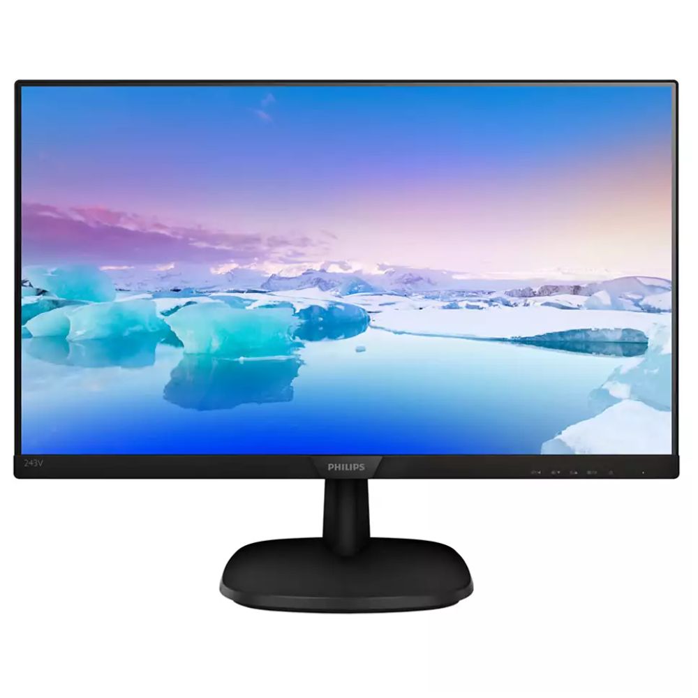 купить Монитор LCD 23.8** 16:9 1920х1080(FHD) IPS, nonGLARE, 250cd/m2, H178°/V178°, 10М:1, 5ms, VGA, DVI, HDMI, Tilt, 2Y, Black в Алматы