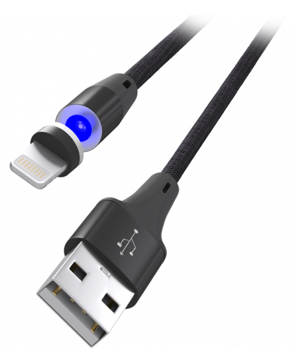 купить Кабель Apple Ritmix RCC-522 Magnet черный в Алматы