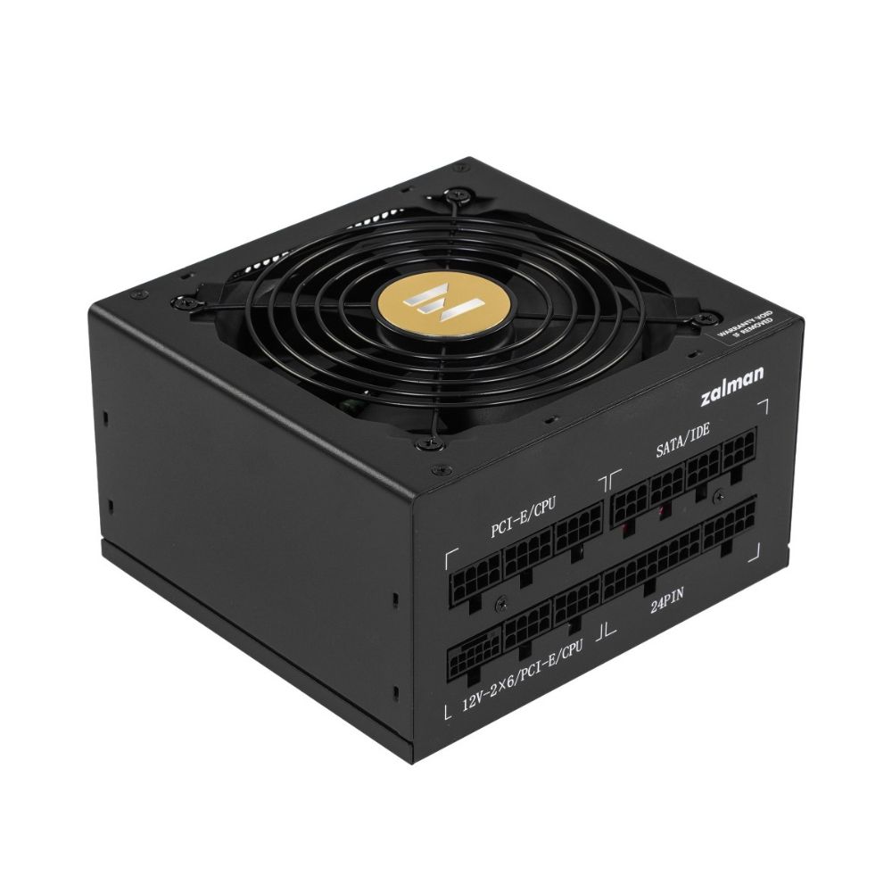 Купить БП ATX 1000W Zalman ZM1000-TMX2SE, Gold, 24 4/20 4 8/24 8 8, 12cm, 4x6 2p PCI-E в Алматы