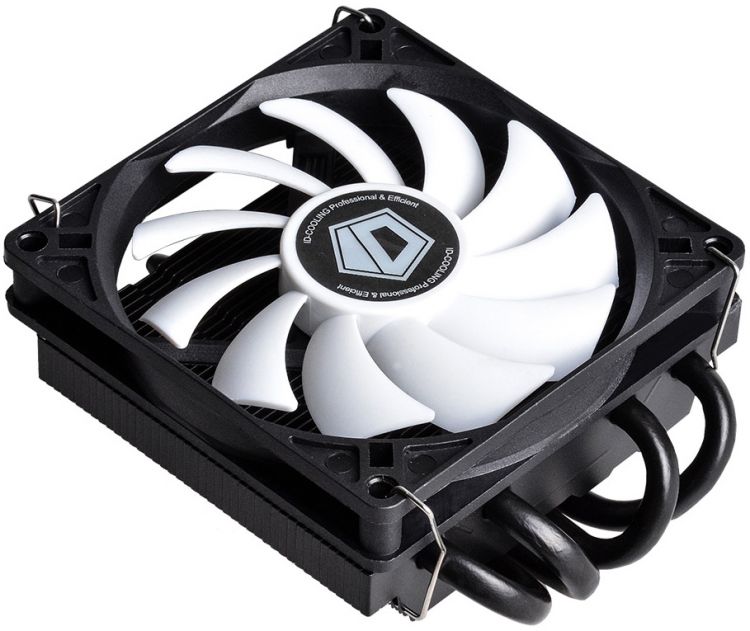 купить Вентилятор ID-Cooling IS-40X <slim, Intel LGA1150/1155/1156, TDP75W, 80mm, 800-2700RPM, 14.0-25.0dB, Ball Bearing, винты, 4-PIN> в Алматы