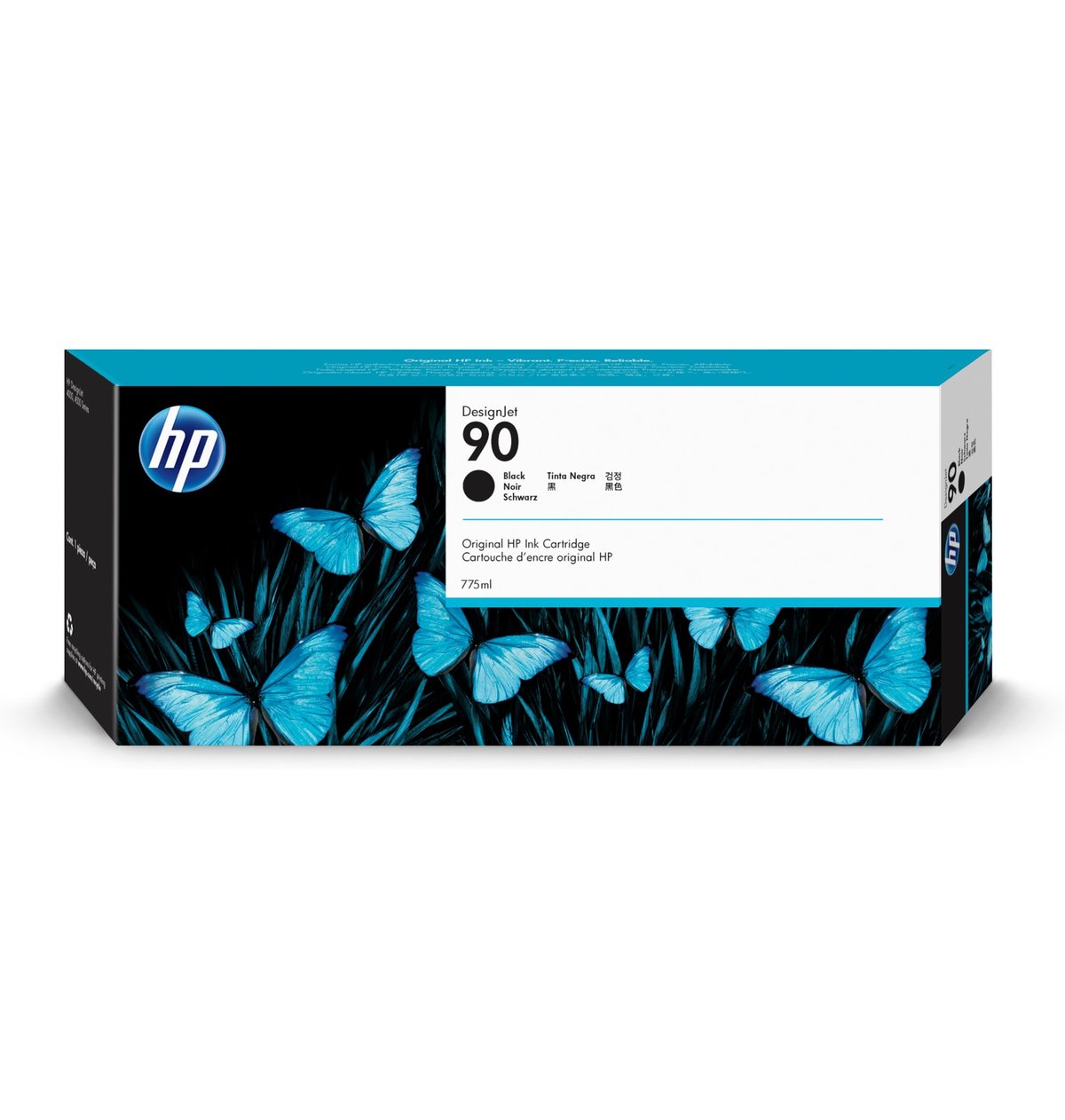 купить Картридж HP C5059A, №90 черный для HP Designjet 4000/4500, струйный в Алматы
