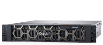 купить Сервер Dell/PowerEdge R740/1/Xeon Silver/4210/2,2 GHz/16 Gb/H730P,2GB/0,1,5,6,10,50,60/1/600 Gb/SAS 2.5*/15k/Nо ODD/(1+1) 750W в Алматы