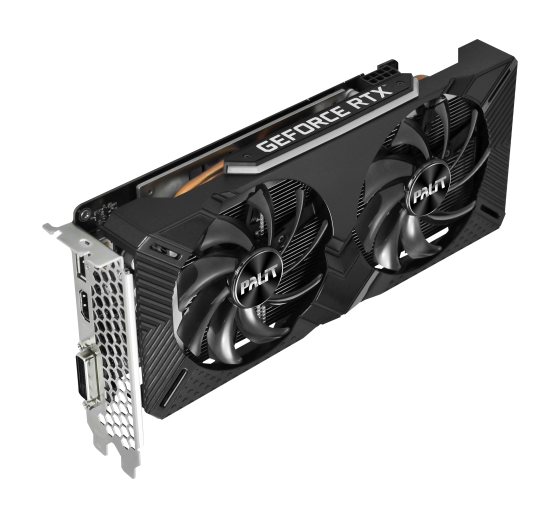 купить Видеокарта, PALIT, RTX2060 DUAL OC 6G 4710636270550, NE62060S18J9-1160A, GDDR6, 192bit, DP, HDMI, DVI, Цветная коробка в Алматы