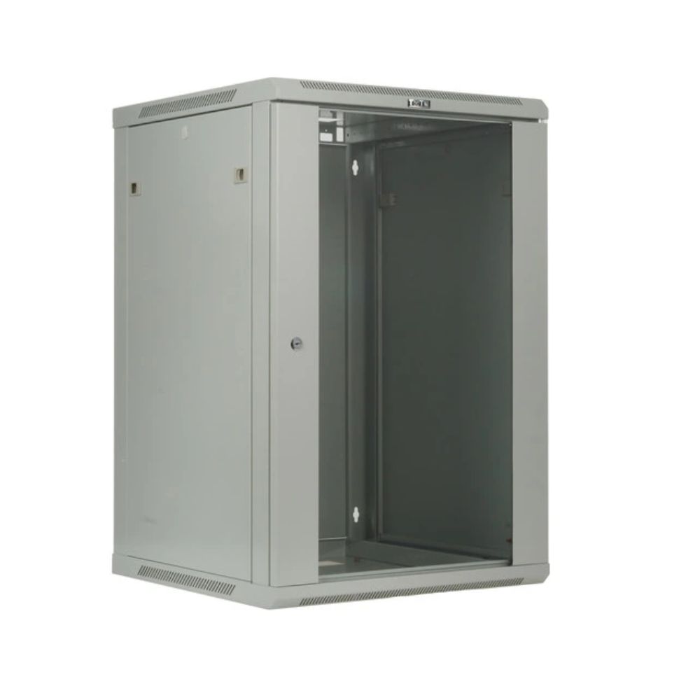 Купить Шкаф настенный серии Pro, 18U 600x600, стеклянная дверь в Алматы