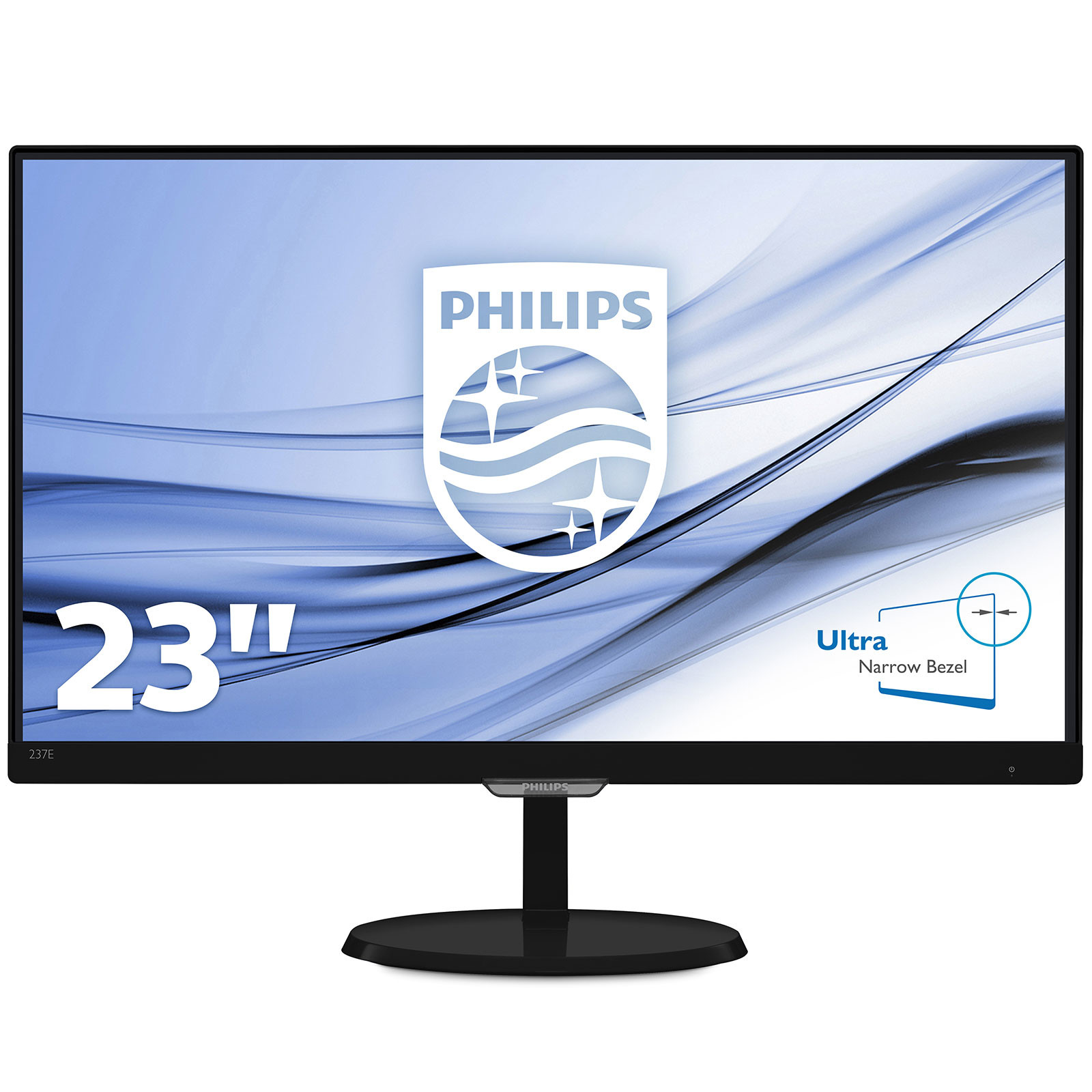 купить Монитор LCD 23** 16:9 1920х1080 IPS, GLARE, 250cd/m2, H178&deg;/V178&deg;, 20М:1, 5ms, VGA, DVI, HDMI, Tilt, 2Y, Black в Алматы