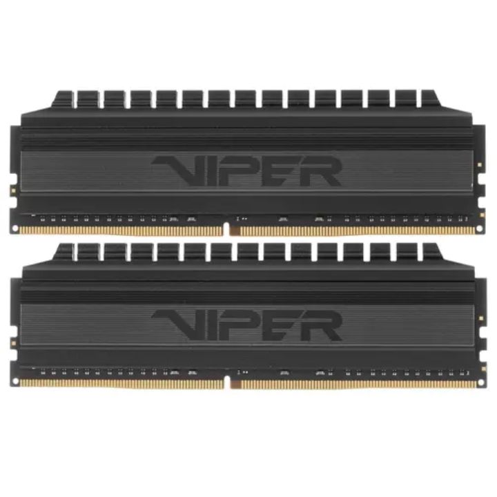 купить Комплект модулей памяти Patriot Memory Viper 4 Blackout PVB464G360C8K DDR4 64GB (Kit 2x32GB) 3600MHz в Алматы