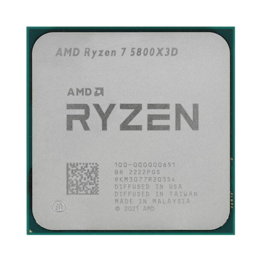 купить Процессор CPU AMD Ryzen 7 5800X3D 3.8GHz/8core/4+32Mb/105W Socket AM4, OEM в Алматы