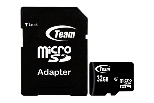 купить Карта памяти Team Group TUSDH32GCL1003, Micro-SDHC, 32Gb, Class 10 w/Adapt в Алматы