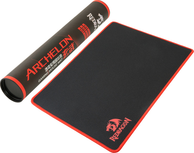 купить Коврик для мышки игровой Redragon Archelon L 400х300х3 мм, ткань+резина  в Алматы