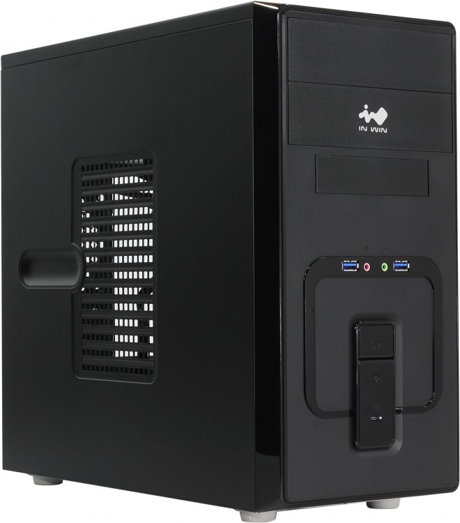 купить Корпус c БП AIR-Cool CA-109, Форм-фактор  Middle-Tower, ATX/Micro-ATX, 1xUSB3.0, 2xUSB2.0, 1xНаушники, 1xМикрофон, 7 слотов расширения, Внешние слоты: 2х5,25*, Внутренние слоты: 2х3,5*, Размер 175х410x385 мм. Цвет с БП CA-400LE 400W Черный            в Алматы